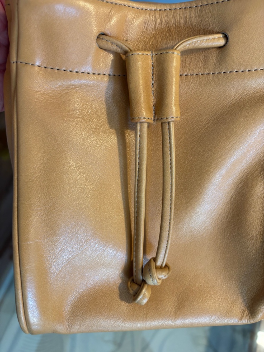 Vintage Coach Flap Drawstring Bag Style 4029 - Picture 10 of 16